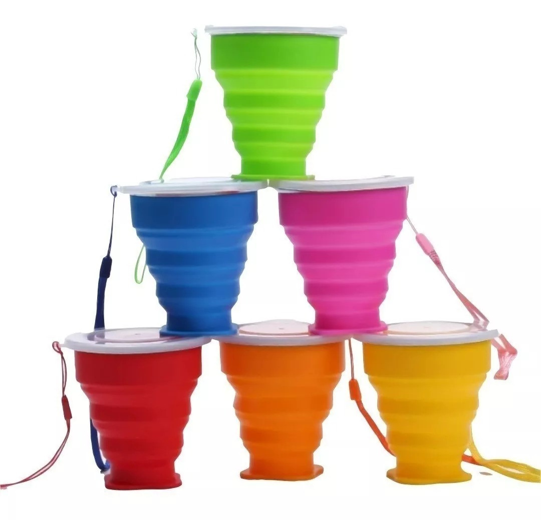 Miniatura 2 de Vaso Portátil De Silicona Plegable